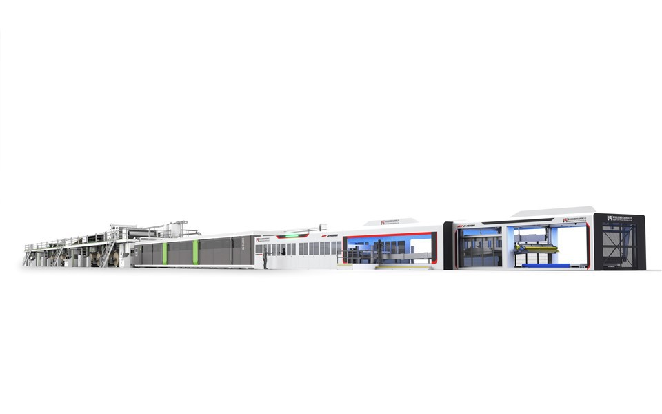 JUSTU&Dongchuang Corrugatedcardboard Production Line
